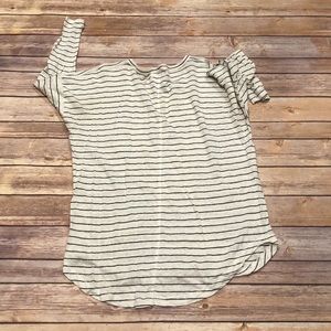 Madewell Tops - Madewell Linen Telegraph Tee Size Large Madewell Tops - Madewell Linen Telegraph Tee Size Large
